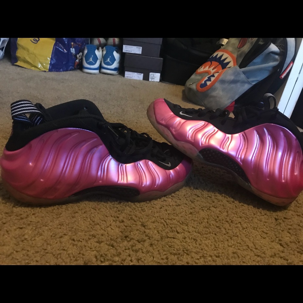 Pink Foamposites Size 14